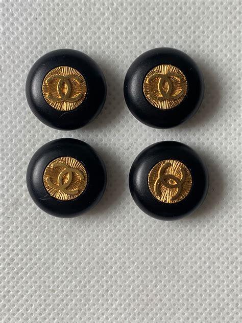 vintage chanel button|authentic vintage chanel buttons.